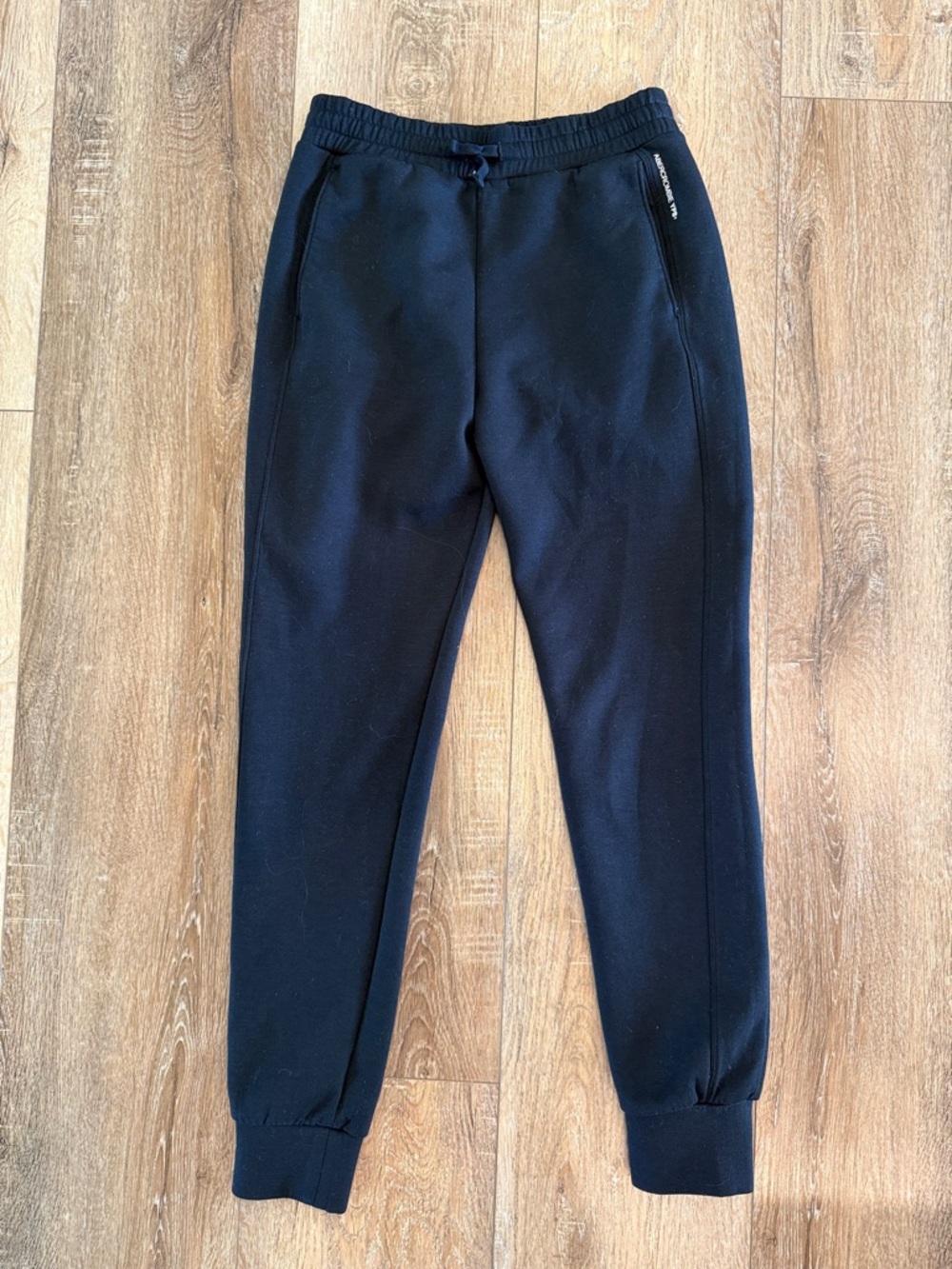 abercrombie kids Black Drawstring Joggers